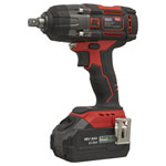 Sealey CP650LI 1/2Sq Drive Cordless Brushless Impact Wrench 18V 4Ah