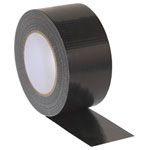 Sealey DTB75 Duct Tape 75mm x 50m - Black