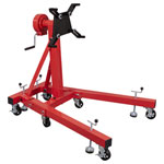 Sealey ES680D Folding 360º Rotating Engine Stand Geared Handle Drive 680kg Cap