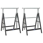 Sealey FDT32 Fold Down Telescopic Trestle 200kg Capacity - Pair