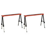 Sealey FTAL12 Fold Down Trestle with Adjustable Legs - Pair