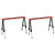 Sealey FTAL12 Fold Down Trestle with Adjustable Legs - Pair