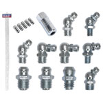 Sealey GNCSET Clip Strip Deal - Grease Nipples & Connectors