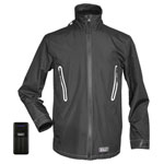 Sealey HJ02KIT 5V Heated Rain Jacket with Power Bank 10Ah - Medium