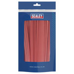 Sealey HSTAL72R Adhesive Lined Heat Shrink Tubing Assortment 200mm 72pc - Red