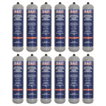 Sealey MIG/ARG/100/12 Disposable Argon Gas Cylinder 100g - Box of 12