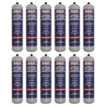 Sealey MIG/MIX/100/12 Disposable Carbon Dioxide/Argon Gas Cylinder 100g Box 12