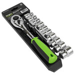 Sealey S01244 Siegen Socket Set 1/2Sq Drive 12pc