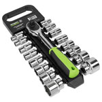 Sealey S01245 Siegen Socket Set 1/2Sq Drive 17pc