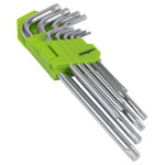 Sealey S01262 Siegen Long TRX-Star* Key Set 9pc