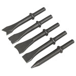 Sealey SA12C Air Hammer Chisel Set 120mm 5pc