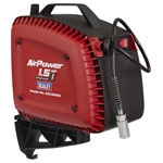 Sealey SAC15WM Wall Mount Oil Free Air Compressor 1.5hp 7m Retractable Hose Reel