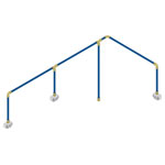 Sealey SBAKIT3 SharkBite 18m 3-Drop Air Supply System Kit