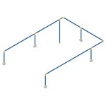 Sealey SBAKIT5 SharkBite 36m 5-Drop Air Supply System Kit