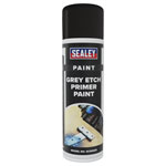 Sealey SCS062S Etch Primer Paint 500ml - Grey