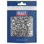 Sealey SS6 Stainless Steel Nut M6, DIN 934 - Pack of 100