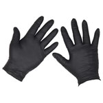 Sealey SSP60L Extra Thick Powder-Free Disposable Nitrile Gloves, Large Pk 100