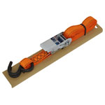 Sealey TD0635S Ratchet Strap Polyester Webbing +Corner Protector 25mm x 5m 600kg