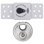 ABUS 83978 142 Series Sliding Door Van Lock & 26/70mm Diskus® Padlock
