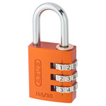 ABUS 46579 145/30 30mm Aluminium Combination Padlock Orange