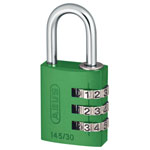 ABUS 46580 145/30 30mm Aluminium Combination Padlock Green