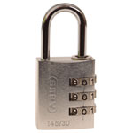 ABUS 46583 145/30 30mm Aluminium Combination Padlock Silver