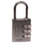 ABUS 46585 145/30 30mm Aluminium Combination Padlock Titanium