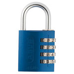 ABUS 49523 145/40 40mm Aluminium Combination Padlock Blue