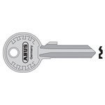 ABUS 12874 24-26-28 Right Hand 4/5 Key Blank