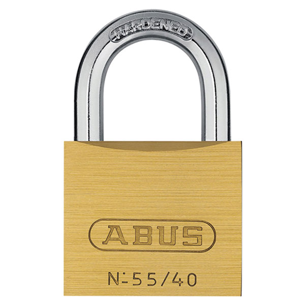  02856 55/40mm Brass Padlock