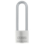 ABUS 56191 64TI/30mm TITALIUM™ Padlock 60mm Long Shackle