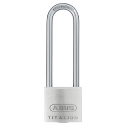 ABUS 56192 64TI/30mm TITALIUM™ Padlock 60mm Long Shackle Keyed Alike KA6311