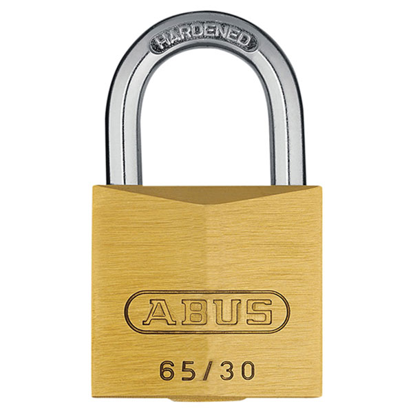  02335 65/30mm Brass Padlock Keyed Alike 303