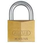 ABUS 02347 65/45mm Brass Padlock Keyed Alike 451