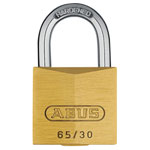 ABUS 03893 65/30mm Brass Padlock Keyed Alike 304