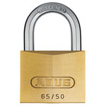 ABUS 03906 65/50mm Brass Padlock Keyed Alike 505