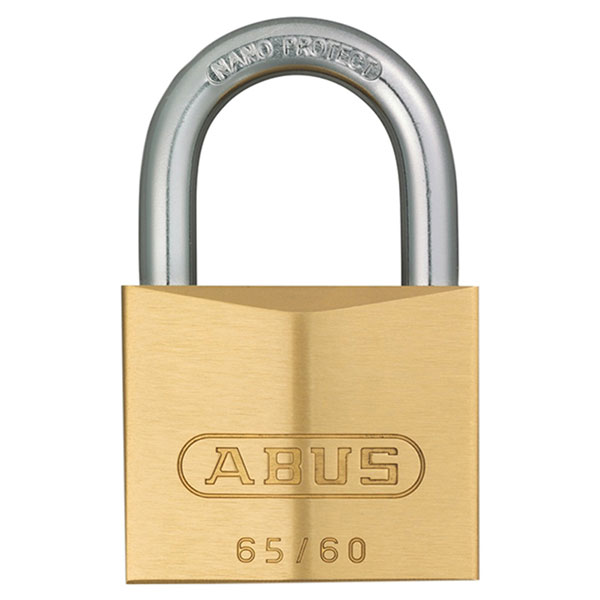 ABUS 12007 65/60mm Brass Padlock Keyed Alike 6602