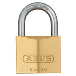 ABUS 12008 65/60mm Brass Padlock Keyed Alike 6603