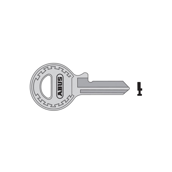  09329 65/15 Right Hand Key Blank 09328