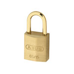 ABUS 37596 65MB/30mm Solid Brass Padlock 70mm Long Shackle Carded