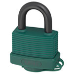 ABUS 49972 70AL/45mm Aluminium Padlock Green Keyed Alike 6401