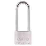 ABUS 56226 80TI/40mm TITALIUM™ Padlock 40mm Long Shackle Keyed Alike KA8012