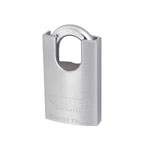 ABUS 53928 83/50mm Chrome Plated Brass Padlock Hardened Closed Shackle