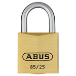 ABUS 02362 85/25mm Brass Padlock