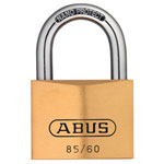 ABUS 02493 85/60mm Brass Padlock Keyed Alike 2703