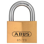 ABUS 02498 85/70mm Brass Padlock Keyed Alike 121