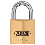 ABUS 35432 85/30mm Brass Padlock Carded