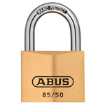 ABUS 35435 85/50mm Brass Padlock Carded