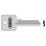 ABUS 02697 85/50 50mm +60 Left Hand Key Blank