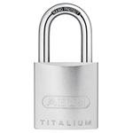 ABUS 277788 86TI/45mm TITALIUM™ Padlock Without Cylinder